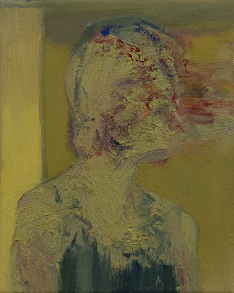 Kopf XII, 25cm x 30cm, 2021